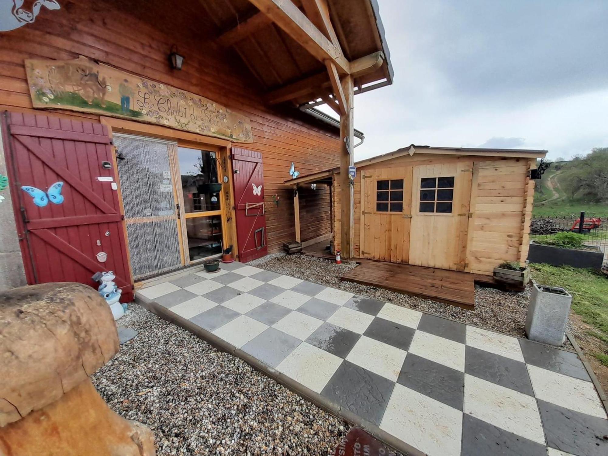 Le Chalet Du Roc La Panouse  Экстерьер фото
